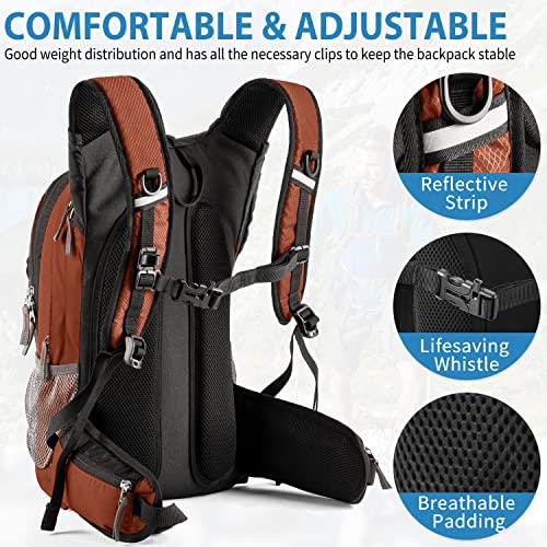 GELINDO Insulated Hiking Hydration Backpack Hiking Hydration Pack