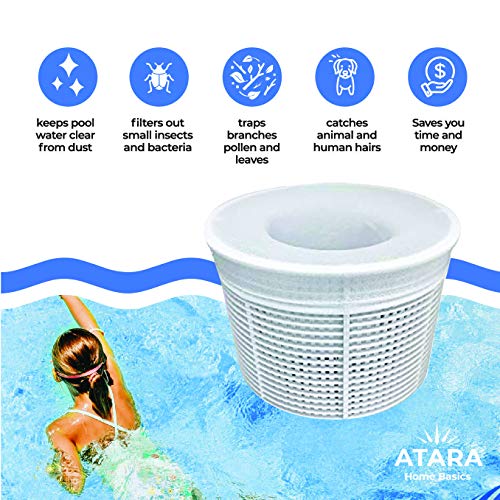 Atara Pool Sock Skimmer Basket Sock Pool Skimmer Filter Pool & Spa