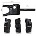 Misayar Knee Pads Elbow Pads Wrist Guards 3 In 3 Protective Gear Set for Skateboarding, Roller Skating, BMX Bicycle Scooter, Biking