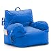 Big Joe Dorm Bean Bag Chair, Sapphire Blue