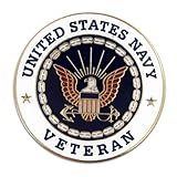 U.S. Navy USN Veteran Lapel Pin