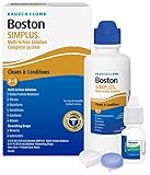 Boston Simplus Contact Lens Solution Kit, for Gas