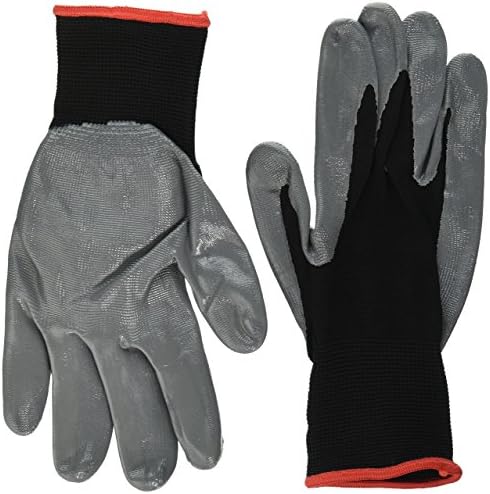Bellingham Glove 3701 Value Nitrile Palm Gloves, Small, Black