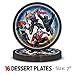 Avengers Party Supplies for 16 - Large Plates, cake plates, Napkins, Tablecloth, Cups, 3D masks, Tattoos - Great Decorative Birthday Set with Hulk, Captain America, Iron Man, Thor and more!