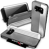 Samsung Galaxy Note 8 Case, Zizo Retro Wallet Case w/Magnetic Closure [Curved Full Glass Screen Protector] [Military Grade Drop Tested] - Note 8
