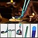 3 in 1 Candle Accessory Set - Wick Trimmer, Cutter, Snuffer Extinguisher, Dipper with Gift Package for Candle Lovers (Multicolor)
