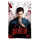 Blood Never Lies -- Dexter -- Fleece Throw Blanket