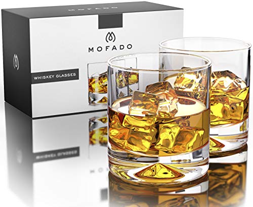 2 Premium+Whiskey+Glasses+Fashioned+Cocktails