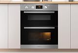Indesit Aria Double Oven IDD 6340 IX Stainless Steel Built Under view 3