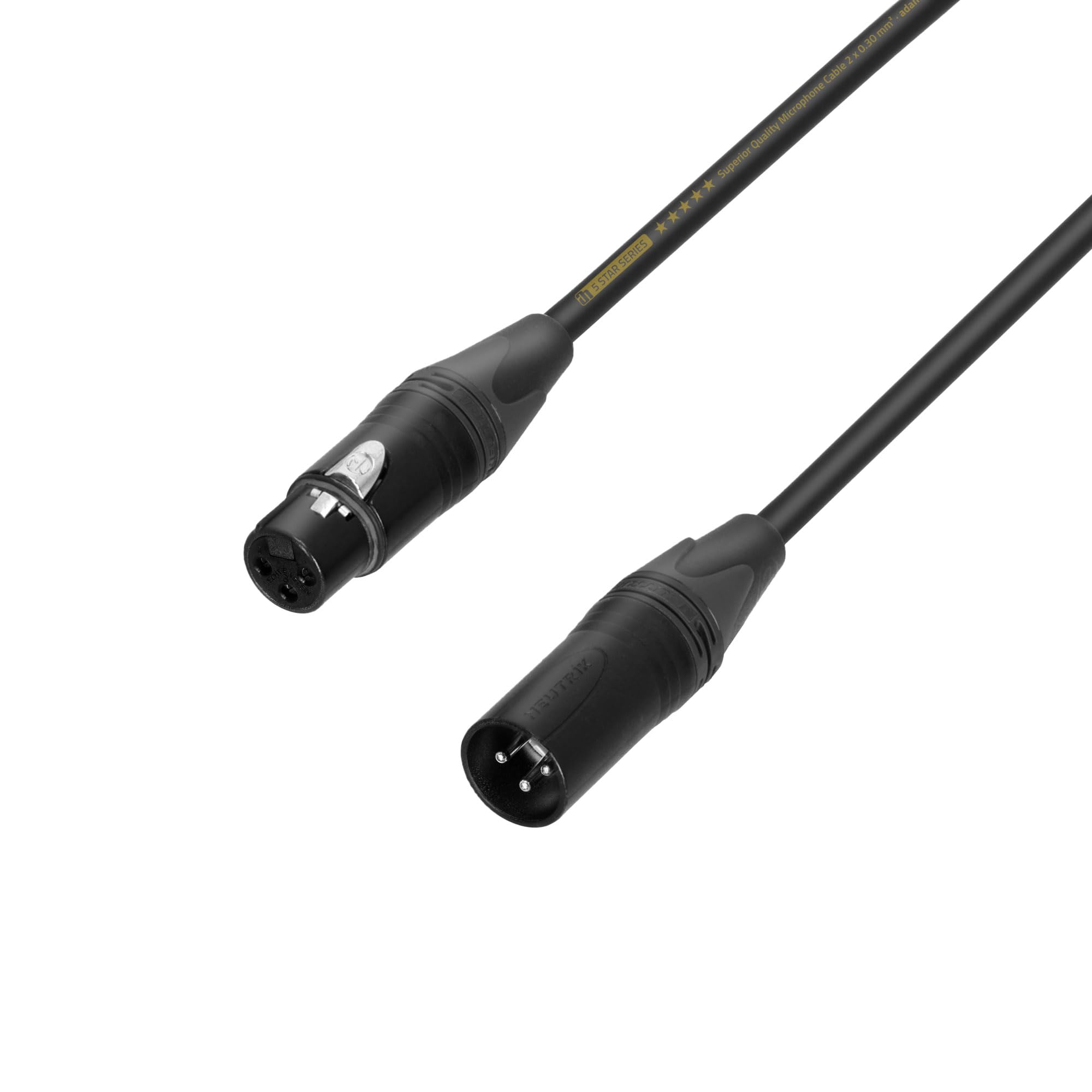 Adam Hall Cables 5 STAR MMF 1000 - Microphone Cable | Neutrik® XLR female x XLR male | 10 m — image 1