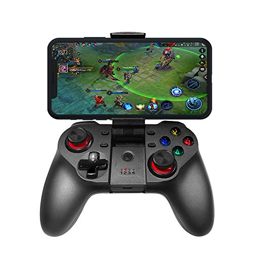 CHENGDAO Mobile Smartphone Gaming Controller Wireless Compatible iPhone,iPad,iOS,Android,Tablet - V018 (Best Mobile To Mobile Games)