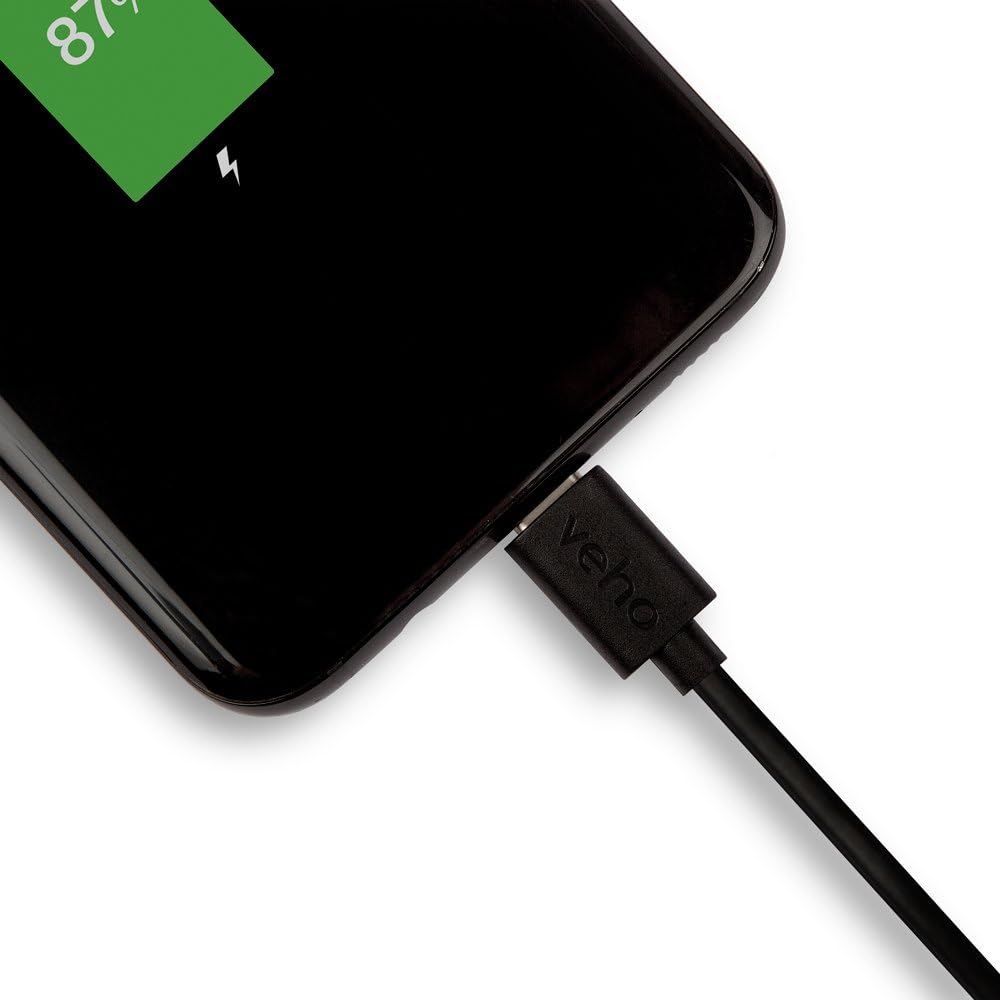 Veho 1m USB-C Cable - Black , VCL-003-C-1M, 1.0m / 3.3ft - Image 4