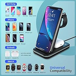 Wireless Charging Station, MSTJRY 3 in 1 Wireless