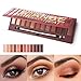 2X12Colors Matte Shimmer Eyeshadow Palette Long-lasting Waterproof Pigmented Eye shadow with and Double Ended Brush Makeup Set, 2 Eye Make-up Pallets