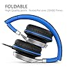 AILIHEN-C8-Foldable-Headphones-with-Microphone-and-Volume-Control-Lightweight-Stereo-Headsets-for-iPad-35mm-Android-Cellphones-Smartphones-Laptop-Computer-Mp3-BlackBlue Ailihen C8 Foldable Headphones with Microphone and Volume Control Lightweight Stereo Headsets for iPad 3.5mm Android…