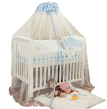 cuna con dosel para muñecas