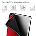 Fintie Case with Built-in Pencil Holder for iPad 6th Generation 2018 / iPad 5th Gen 2017, iPad Air 2, iPad Air - Soft TPU Back Protective Cover w/Auto Wake Sleep for iPad 9.7