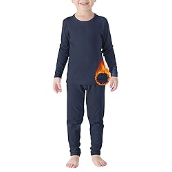 Boy's Thermal Underwear Warm Baby Long Johns Sets