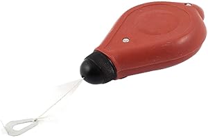 FIYA New Lon0167 30M 100Ft Featured Thread Carpenter Marking reliable efficacy Straight Chalk Line Tool Red Black(id:530 9c 85 dfe)