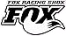 Fox Racing Shox White Tall Decal 5" x 2.75" Free Shipping in the United States
