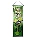 3 Pack Happy St Patrick's Day Decorations Green Irish Shamrock Hanging Wall Banner Flag Home Party Accessories by Gift Boutique