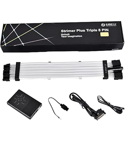 Amazon.com: Lian Li STRIMER Plus Triple 8 PIN -Addressable RGB VGA