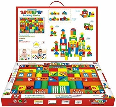 68Pcs Non-Toxic Foam EVA Buidling Blocks(143)