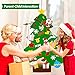 Mansalee DIY Felt Christmas Tree Set, Detachable Ornaments, Wall Hanging Xmas Gifts for Christmas Decorations Christmas Ornamentst