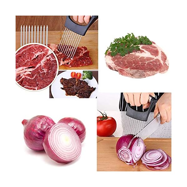 Onion-Cutter-HolderVegetable-Slicer-Cutting-Tools-Meat-Slicer-Meat-Tenderizer-Needle-Handy-Kitchen-Gadgets-Safety-Cooking-Tools Onion Cutter Holder,Vegetable Slicer Cutting Tools, Meat Slicer Meat Tenderizer Needle, Handy Kitchen Gadgets Safety…