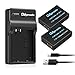 OAproda 2 Pack LP-E17 Battery (New Upgraded) and Rapid USB Charger for Canon EOS Rebel SL2, T6i, T6s, T7i, 200D, 750D, 760D, 8000D, 77D, 800D, KISS X8i, M3, M5, M6 Digital SLR Camera