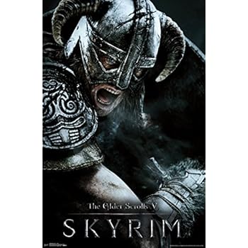 Trends International Elder Scrolls Skyrim Aerial Wall Poster 22.375