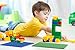 [Stackable Design] LEGO Compatible Brick Building Baseplates by Mast,Large Green & Blue 10