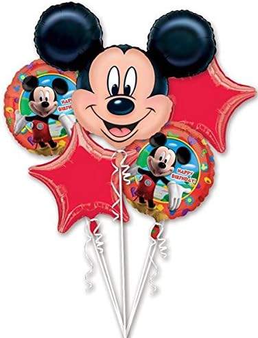 Mickey Mouse Balloon Bouquet, Minnie Mouse Balloon, Mickey Mouse Clubhouse Balloon Decor, party Decor