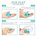 FUNTOK Crystal Clay, Macaroon Slime kit Mud Putty Toy Soft Squeeze Squishy Jelly Pudding Toy Scented Stress Relief Toy for Kids Education 8PCS
