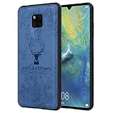 Huawei Mate 20 X Mobile Phone Case Black Anti Slip Huawei Mate 20 X Case Soft TPU Phone Case with 3D Printing Slim Profile Phone Cover Compatible with Huawei Mate 20 X Case
