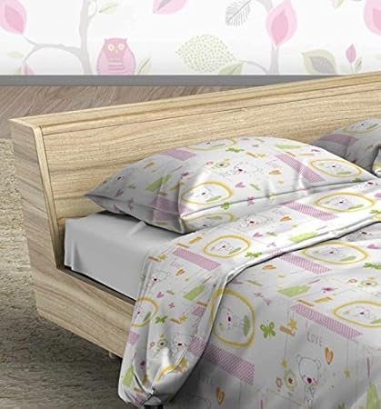 Ensemble De Literie 90x1 Rose Jacadi Taie D Oreiller 35x50 Drap De Lit 70x140 Housse De Couette 90x1 Amazon Fr Bebes Puericulture