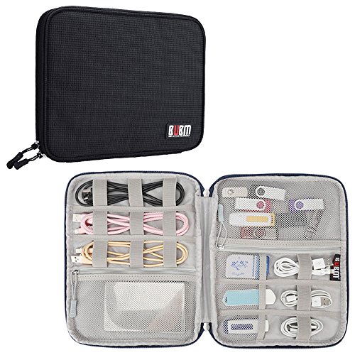 image for Electronics Accessories Travel Organizer Bag, BUBM Universal Gadgets S