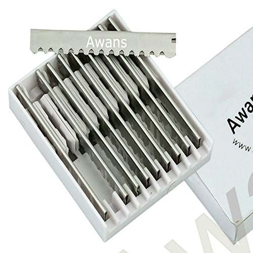 Hair Thinning Razor , Feather Styling, Hair Styling Razor, Multi Colour + 10 Spare Blades