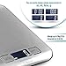 MUELLER Digital Kitchen Mechanical Scale, 30% Greater Accuracy Quad Transducer, Multi-Function Back-Lit LCD, Stainless Steel, 11 lbs, 5 kg (Batteries Included)
