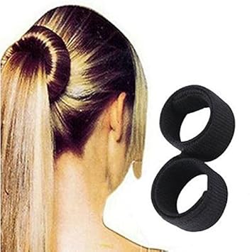 Buy Blackbond Hair Styling Donut Bun Maker Twist Magic Tool For