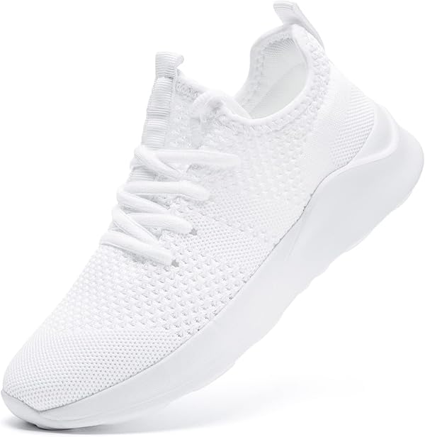 LANGFEUU Damen Turnschuhe Sneaker Schuhe Damen Sportschuhe Laufschuhe Tennisschuhe Outdoor Running Damen Walkingschuhe Straßenlaufschuhe rutschfest Atmungsaktiv Leichtgewichts
