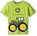 John Deere Boys' Little Big Tractor Tee, Lime Green, 6