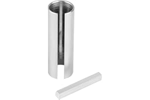 Aramox Crank Shaft Sleeve Adapter, 7/8 to 1 inch Gas Engine Pulley with Step Key