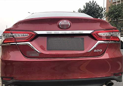 Beautost Fit For Toyota New Camry 2018 Chrome Tail Light Lamp Cover Trims
