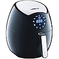 GoWISE USA Ming's Mark GW22621 Electric Air Fryer, 3.7 QT, Black