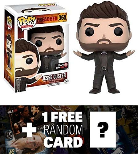 Jesse Custer (GameStop Exclusive): Funko POP! x Preacher Vinyl Figure + 1 FREE American TV Themed Trading Card Bundle (111508)