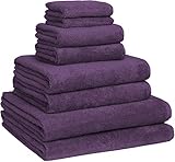 Luxury Extra Large 8-Piece Turkish Towel Set with 4