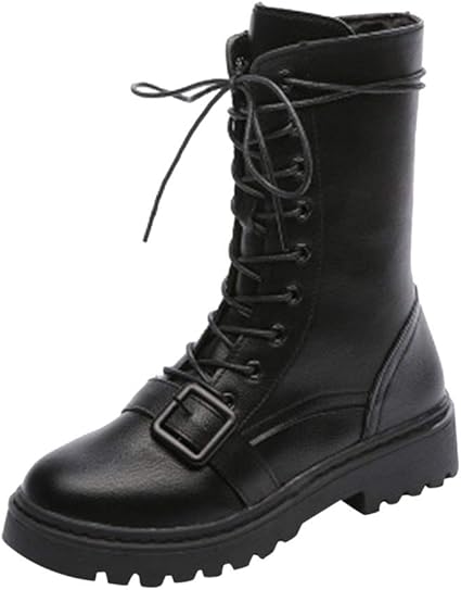 black combat boots women