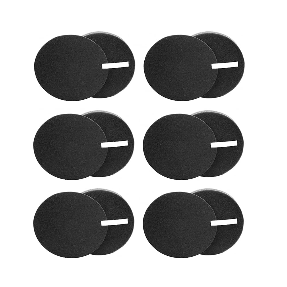 Photo 1 of 6 pack vacuum replacement filter Compatible With Bissell 1214 2252 2486 2489 24899 27909 22543 Cleanview Rotary Pet Upright vacuum cleaner Motor Filter Replacement Part Number #1608225
