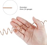 tenn well Aluminum Craft Wire 12 Gauge 2mm 100 ft Copper Anodized view 3